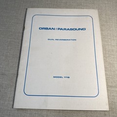 ORBAN 111B Dual Spring Reverb – Instruction Manual
