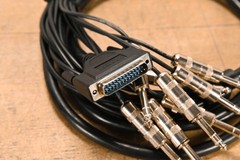 Unbranded DB25 Male to (8x)XLRF and (8x)TRS – 10ft CG01UAQ