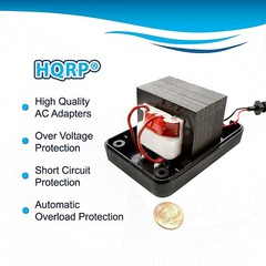 HQRP adaptador de CA para Korg KA163, KA163E, 57A-9-3000, 500405013600, KA143