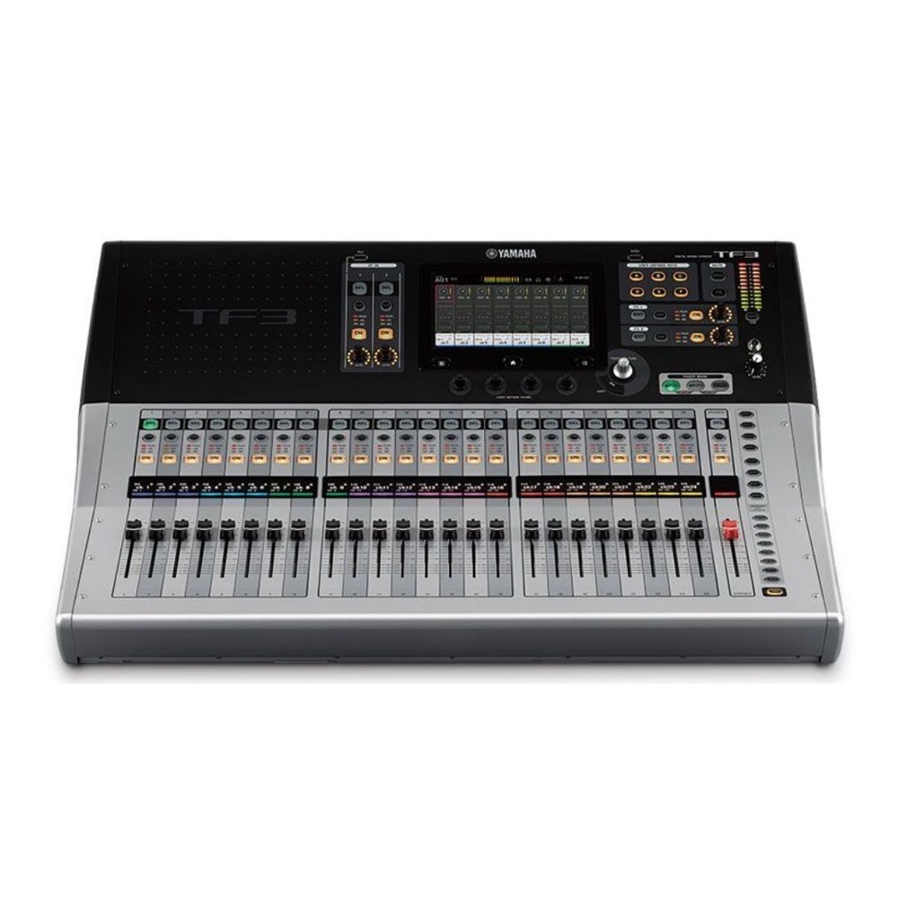 Yamaha TF3 24 Channel Digital Black Mixer with 48 Input Mixing Channels