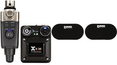 Xvive U4 Wireless In-ear Monitoring System + Evans EQPB2 Value Bundle