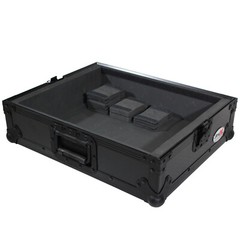 Road Case Black for 1200 Style Turntables Pioneer PLX1000, Technics, Numark etc