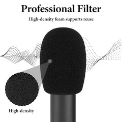 for Creators Foam Windscreen Compatible with RODE M5, NT5, NT6, NT55