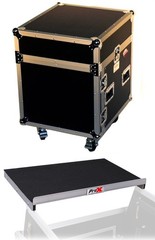 Pro X T-10MRSS 10U x 10U Space Rack Flight Case + FREE Sliding Laptop Shelf Incl