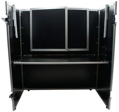 Harmony Case HCDJSTANDT Compact Fold Out Portable DJ Workstation Table