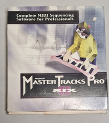 Passport Designs Master Tracks Pro SIX Complete MIDI Sequencing Software