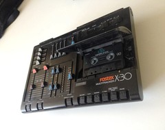 Fostex Multitracker X-30 4-Track Cassette Recorder free shipping not tested