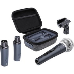 NUX B3RC 2.4GHz Wireless Mic System Dynamic Mic Bundle Black Refurbished