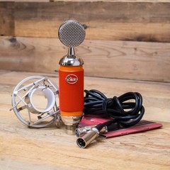 Blue Spark Condenser Microphone with Shock Mount Orange Mic U284397-01