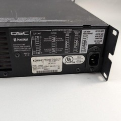 QSC CX302V 300W 70V Power Amplifier Rackmount 2-Channel Made In USA Pro Audio