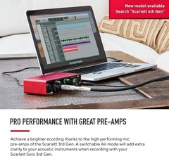 High Impedance Instrument Input for Clipping-Free Recording