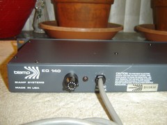 Biamp EQ 140, Latter Version, 4 Band Parametric Equalizer, Eq, Vintage Rack