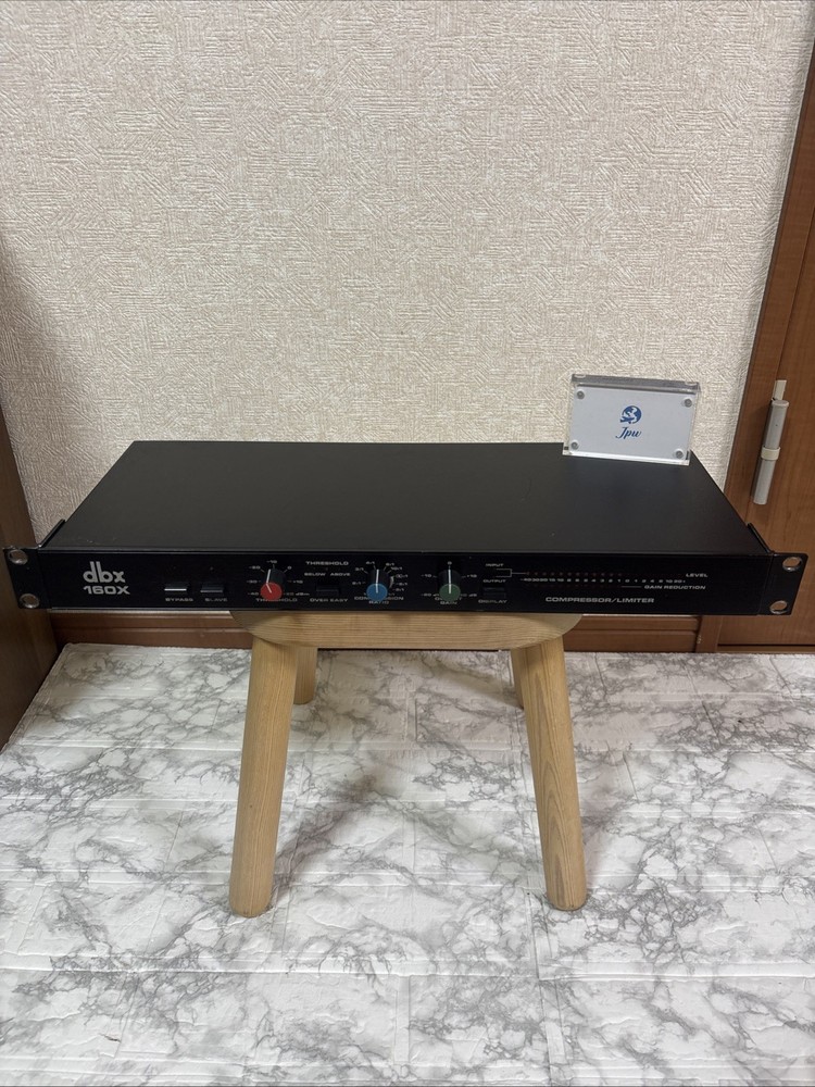 dbx 160X Professional Compressor Limiter Rack Mount Audio Processor Japan TESTED