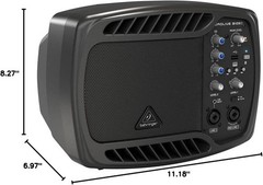 Compact 50W PA Speaker with MP3 & Bluetooth Streaming