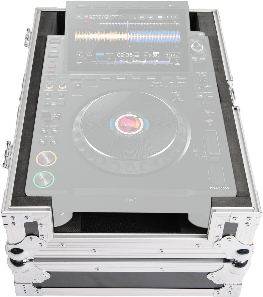 Magma Bags Multi-format Flight Case for AlphaTheta CDJ-3000X – Black/Silver