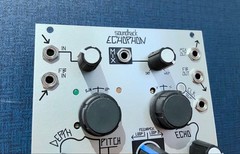 Make Noise Echophon Eurorack Delay Module Used with Cable and Screws