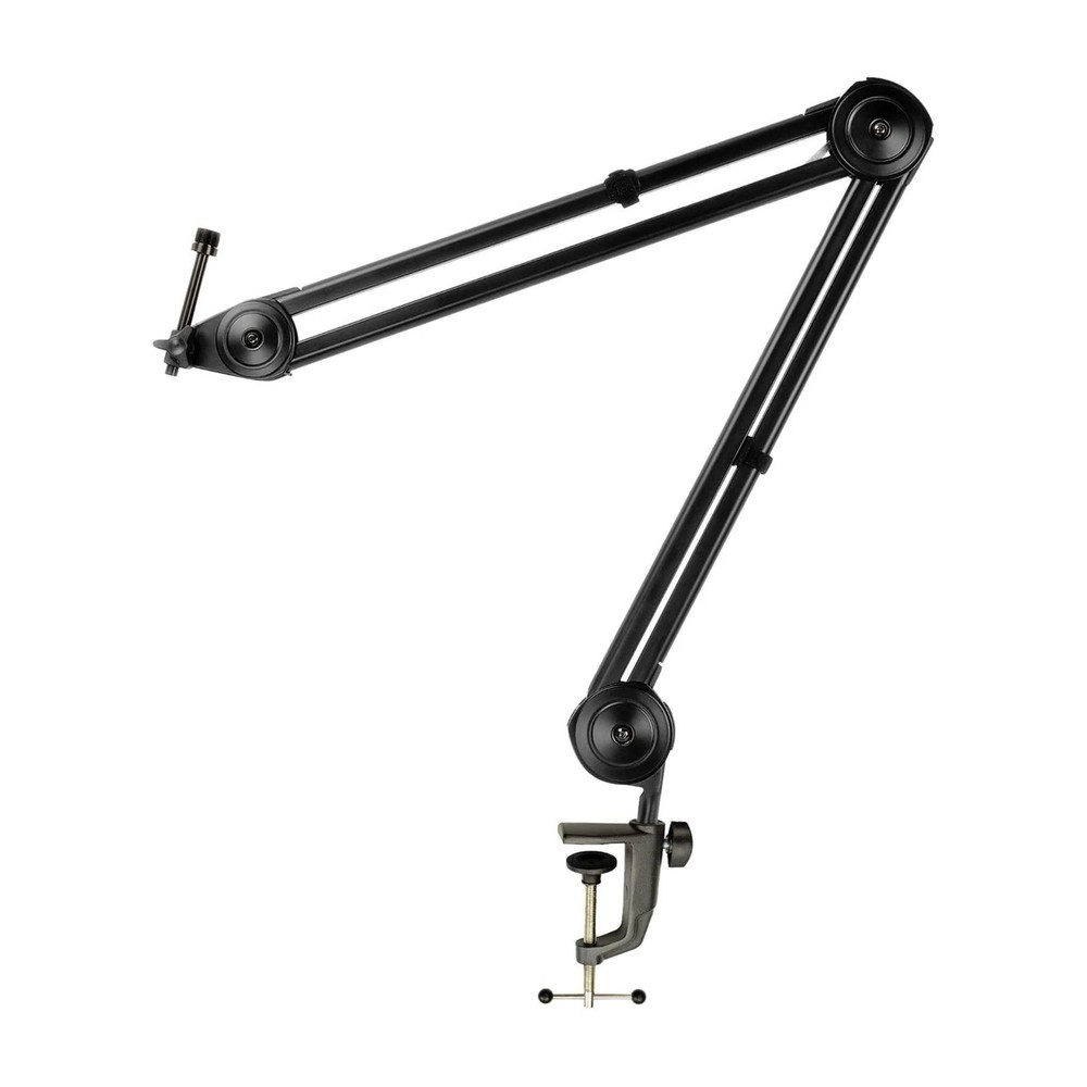 Knox Gear 38-Inch Microphone Desktop Boom Arm Scissor Mic Stand (Black)