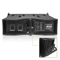 Sound Town CARPO Series Dual 6″ Passive Line Array Speaker Lightweight CARPO-LA6
