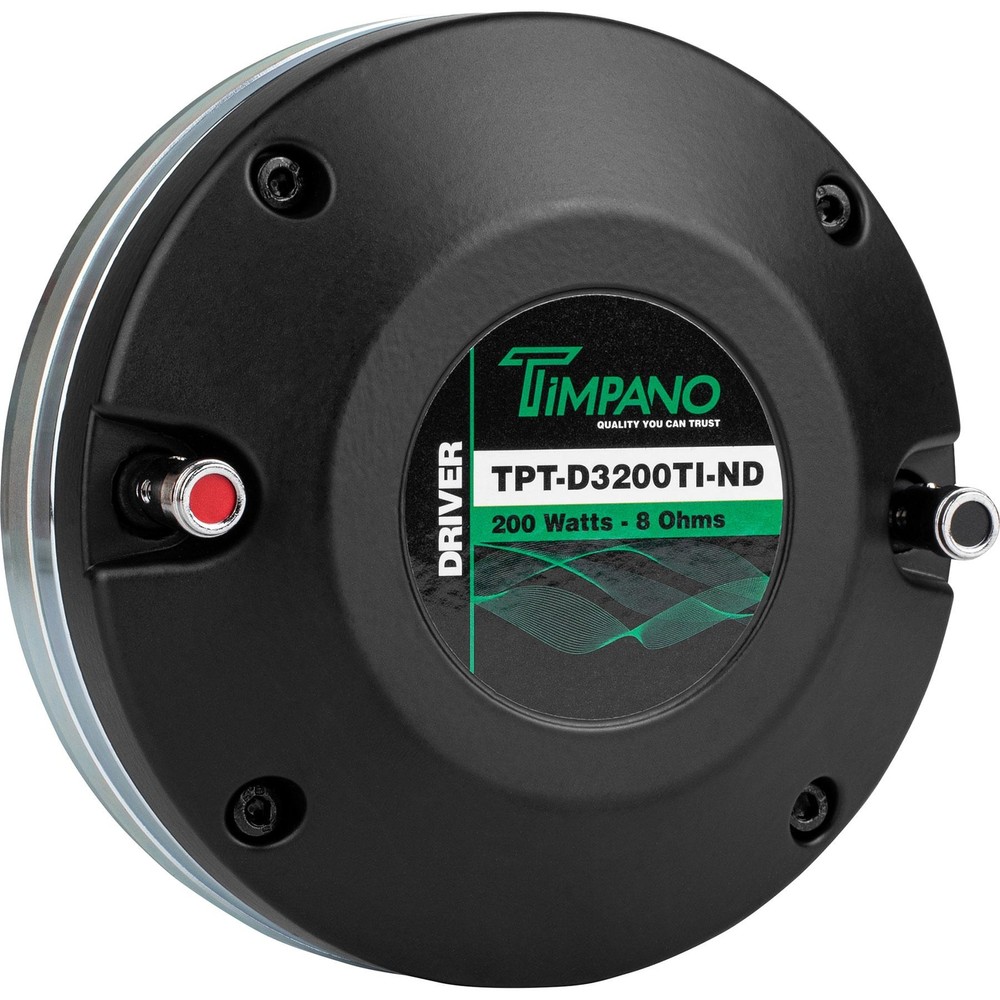 Timpano Audio TPT-D3200TI-ND 2″ Titanium Compression Driver 8 Ohm 4-Bolt