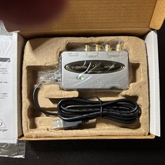 Behringer U-Control UCA202 USB Audio Interface RCA Optical Out Direct Monitoring