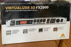 Behringer Virtualizer 3D FX2000 1U Rack Digital Multi-Effects 2ch MIDI 100