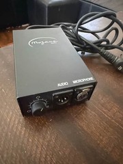 Mojave PS-300 Power Supply for MA 300 Tube Mic bal XLR 7-pin Black -Used