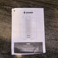 Donner EM2 Headphone Amplifier DC 5V-1A, 3.5mm Rechargeable Portable in-Ear