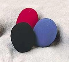 Foam Ball Type Microphone Windscreen Red Flexible Foam for Vocal Performances