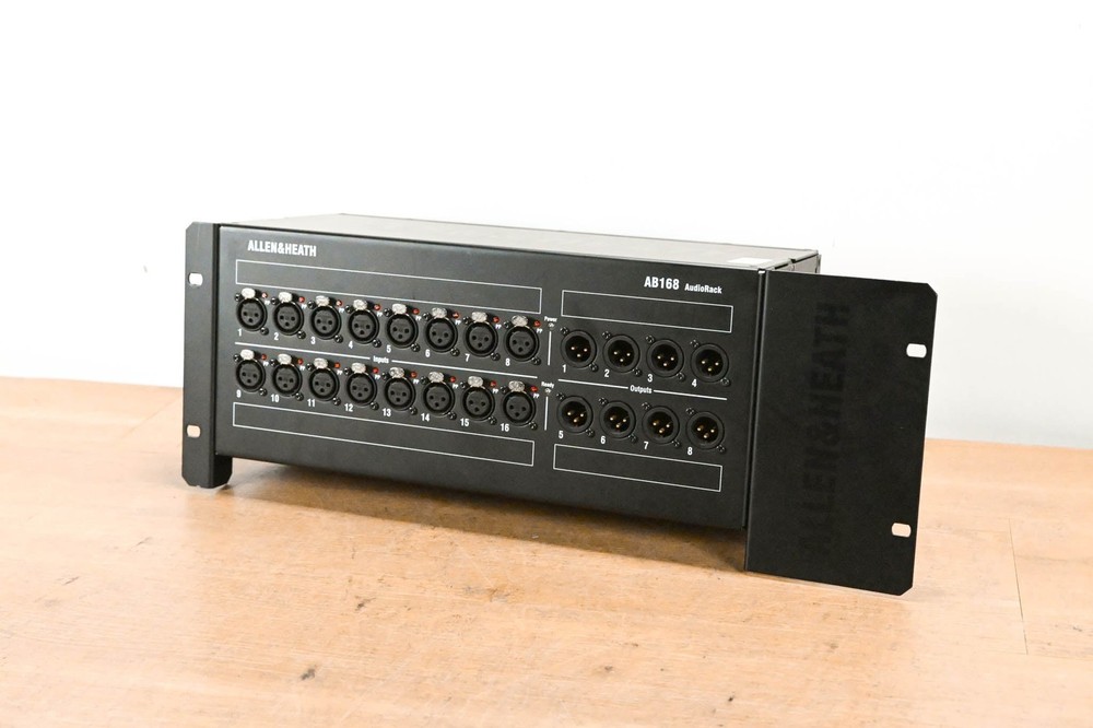 Allen & Heath AB168 16×8 Remote AudioRack Stage Box CG013GY