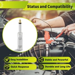 10pcs 1/4 MONO TS Heavy Duty Male Audio Speaker Guitar Cable Connector Plug JACK