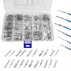 290PCS Car Electrical Wire Terminal Pins Connector, 1/1.5/1.8/2.2/2.8/3.5mm