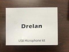 Drelan USB Microphone Condenser Desktop Computer Mic 192KHZ/24BIT NEW OPEN BOX