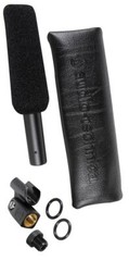 Audio Technica AT875R Short Shotgun Condenser Microphone + Studio Headphones