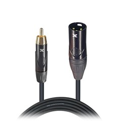 ProX XC-RXM10 10ft High Performance 5 Pack Unbalanced Audio Cables