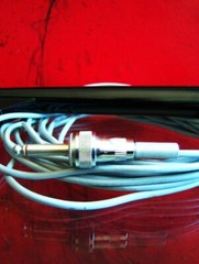 Vintage 1960s Calectro Q4-154 Dynamic microphone w cable Olson Lafayette # 2