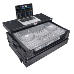 Prox ATA Road Case BLACK w/ Wheels & LED for Pioneer DDJ-FLX10 DJ Controller