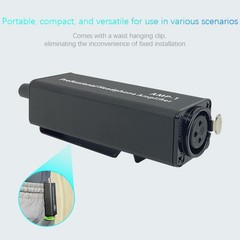 1Pc AMP-1 Portable Headphone Amp Converter XLR to 3.5mm Audio Plug-and-Play