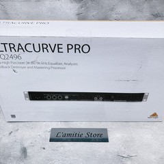 Behringer DEQ2496 Ultracurve Pro 2Channel Equalizer Mastering Processor DEQ 2496
