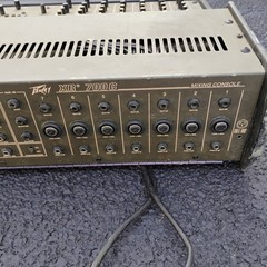 VTG Peavey XR 700C Powered Stereo Mixing System Untested AS-IS PARTS or REPAIR