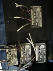 4 RDL ST-MX3 Stick On Line Level Mixing Amplifier Black Shelf Radio Design Labs