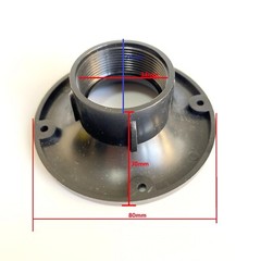 3″ Small Size Round ABS Screw-on Horn For Assorted Speaker Cabinet