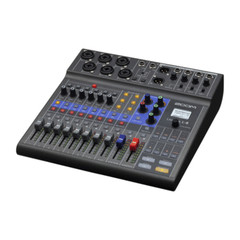 Zoom LiveTrak L-8 Portable Digital Mixer & Multitrack Recorder + Headphones, Mic