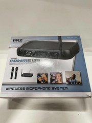 Pyle PDWM2135 VHF Fixed Frequency Wireless Microphone System +Adjustable Volume
