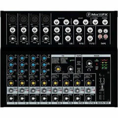 Mackie Mix12FX 12-Channel Compact Mixer with Effects + 2x XLR Cables + Magnet