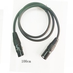 1m-1.5m-3m XLR 3Pin Male to Female Mic Microphone Balanced Audio Extension Cable