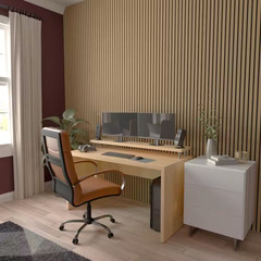 Acousticpro 1 In. X 1 Ft. X 8 Ft. Noise Cancelling Traditional MDF Sound Absorbi