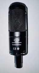 Audio-Technica AT2035 Cardioid Condenser Microphone – Black Mint Condition