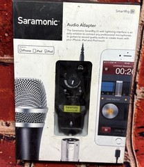 Saramonic SmartRig+ Di | XLR Microphone/Guitar Mixer for iPhone/iOS