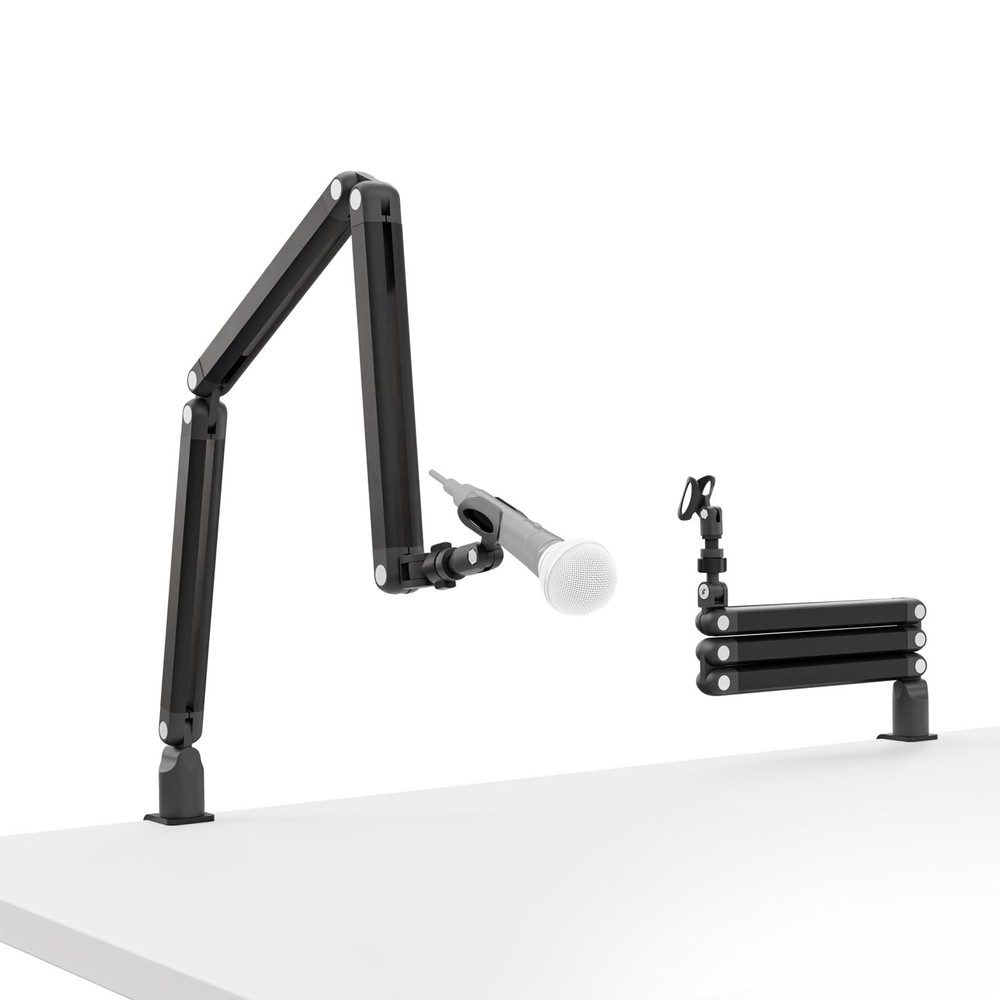 Adjustable Microphone Arm Stand for Streaming, Podcasting, and Gaming