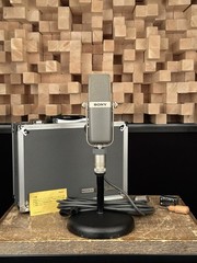 Sony C-38B Condenser Microphone. Original Case. Mint. C38b C38 C-38. US Seller!